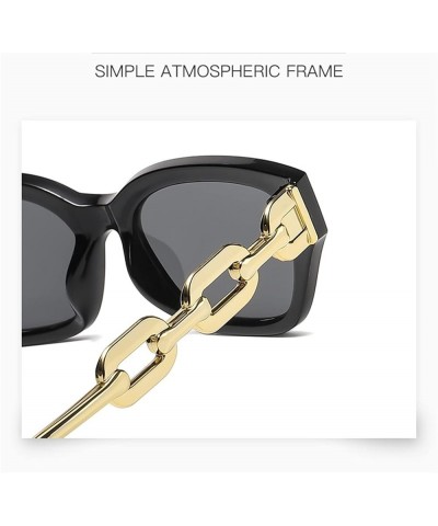 Classic Small Frame Women Retro Fashion Decorative Sunglasses (Color : C, Size : 1) 1 B $17.51 Designer