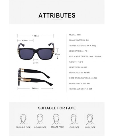 Retro Large-Frame Men and Women Sunglasses Outdoor Vacation Driving Decorative Sunglasses (Color : E, Size : 1) 1 C $17.32 De...