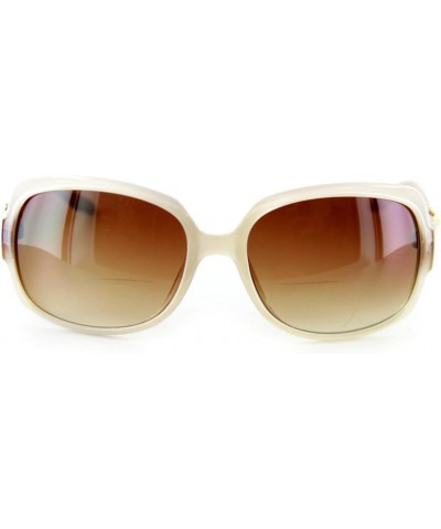 Sophisticat Fashion Bifocal Sunglasses Women (Black w/Smoke +1.00) +1.00 White W/ Amber Lens $14.51 Aviator