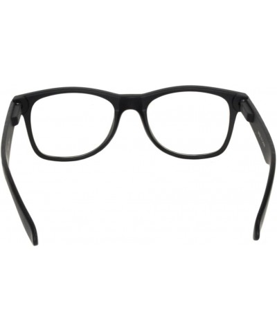 Retro Style Sunglasses 80's Classic Vintage Unisex Nerd Colored Frame OWL ® Clear Black (Matte) $7.78 Rimless