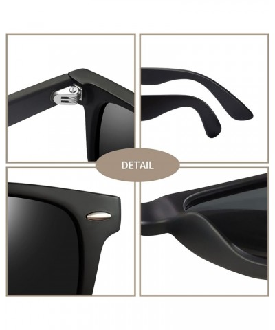 Square Sunglasses Polarized UV Protection Trendy Designer Sun Glasses Men Women A00-black multicolored $9.33 Wayfarer