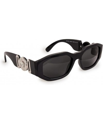 Man Sunglasses Black Frame, Dark Grey Lenses, 53MM $59.40 Designer