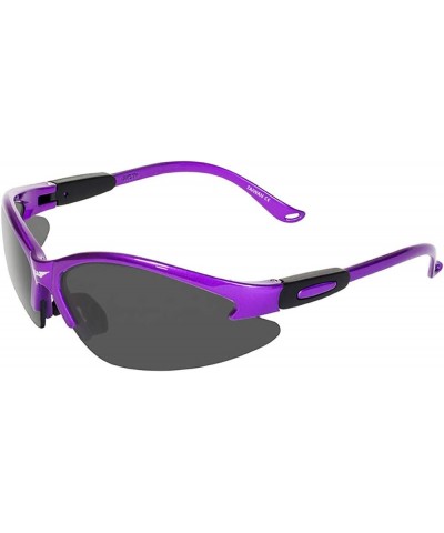 Eyewear Cougar PRPL SM Cougar Safety Glasses Smoke Lens, Frame, Purple $8.76 Goggle