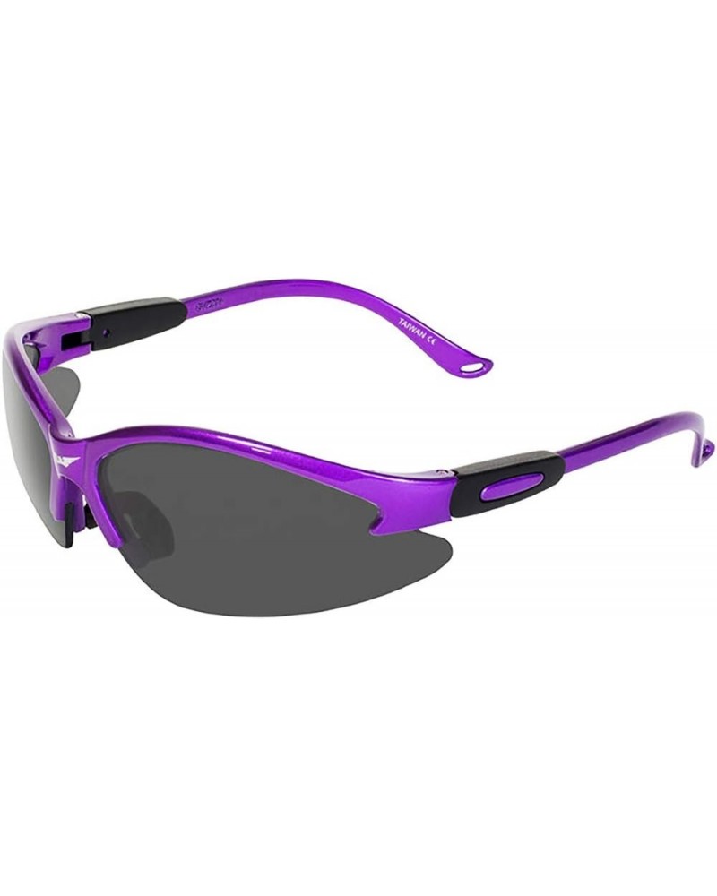 Eyewear Cougar PRPL SM Cougar Safety Glasses Smoke Lens, Frame, Purple $8.76 Goggle