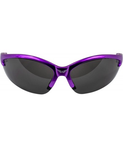 Eyewear Cougar PRPL SM Cougar Safety Glasses Smoke Lens, Frame, Purple $8.76 Goggle