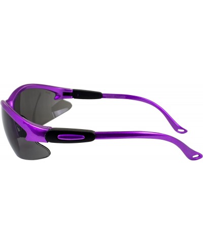 Eyewear Cougar PRPL SM Cougar Safety Glasses Smoke Lens, Frame, Purple $8.76 Goggle