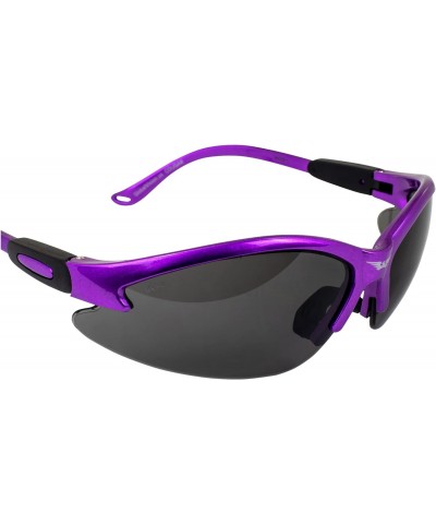 Eyewear Cougar PRPL SM Cougar Safety Glasses Smoke Lens, Frame, Purple $8.76 Goggle