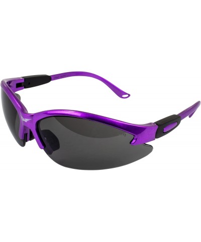 Eyewear Cougar PRPL SM Cougar Safety Glasses Smoke Lens, Frame, Purple $8.76 Goggle