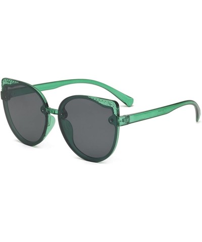 Large Frame Men's Outdoor Sunglasses Vacation Beach Fashion Decorative Sunglasses (Color : A, Size : 1) 1 E $13.98 Designer