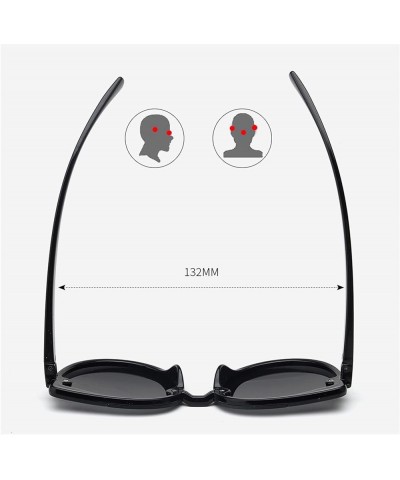 Large Frame Men's Outdoor Sunglasses Vacation Beach Fashion Decorative Sunglasses (Color : A, Size : 1) 1 E $13.98 Designer