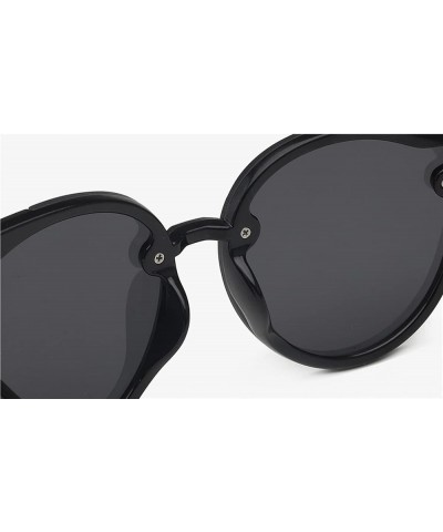 Large Frame Men's Outdoor Sunglasses Vacation Beach Fashion Decorative Sunglasses (Color : A, Size : 1) 1 E $13.98 Designer