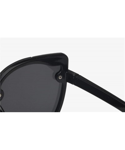 Large Frame Men's Outdoor Sunglasses Vacation Beach Fashion Decorative Sunglasses (Color : A, Size : 1) 1 E $13.98 Designer