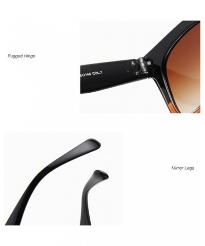 Large Frame Retro Men And Women Sunglasses Vacation Beach Driving Trendy UV400 Sunglasses Gift A $19.21 Designer