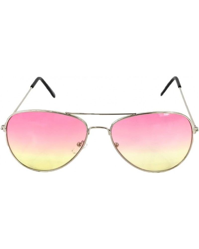 Women's Ombre Dreams 60 mm Aviator Sunglasses, Pink Multi $13.42 Aviator