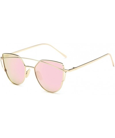 Wheaton-. Rose and gold metal Sunglasses $10.54 Cat Eye