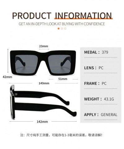 Fashion Retro Men and Women Sunglasses Vacation Driving Photo Decorative Sunglasses (Color : A, Size : 1) 1 F $12.91 Designer