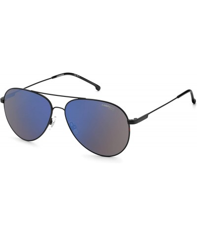 2031T/S Matte Black/Grey Blue Mirror One Size $35.40 Aviator