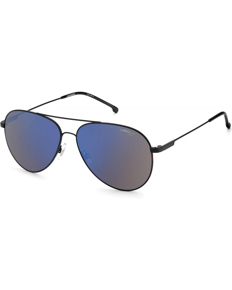 2031T/S Matte Black/Grey Blue Mirror One Size $35.40 Aviator