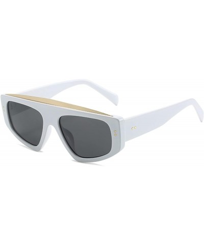 Large Frame Men and Women Fashion Outdoor Vacation Beach Sports Sunglasses (Color : E, Size : 1) 1 G $14.74 Sport