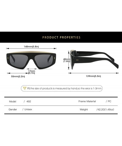 Large Frame Men and Women Fashion Outdoor Vacation Beach Sports Sunglasses (Color : E, Size : 1) 1 G $14.74 Sport