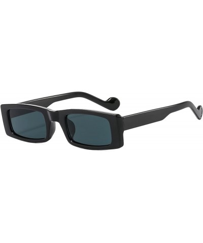 Small Frame Hip Hop Men's and Women's Sunglasses, Outdoor Vacation Beach Glasses (Color : H, Size : Medium) Medium A $17.84 D...