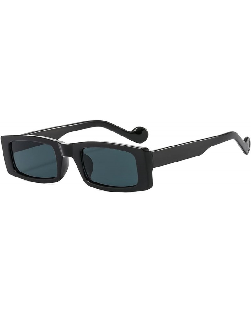 Small Frame Hip Hop Men's and Women's Sunglasses, Outdoor Vacation Beach Glasses (Color : H, Size : Medium) Medium A $17.84 D...