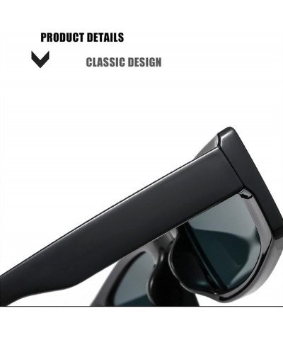 Small Frame Hip Hop Men's and Women's Sunglasses, Outdoor Vacation Beach Glasses (Color : H, Size : Medium) Medium A $17.84 D...