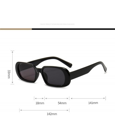 Small Frame Outdoor Fashion Sunglasses for Men and Women (Color : B, Size : 1) 1 F $12.54 Designer