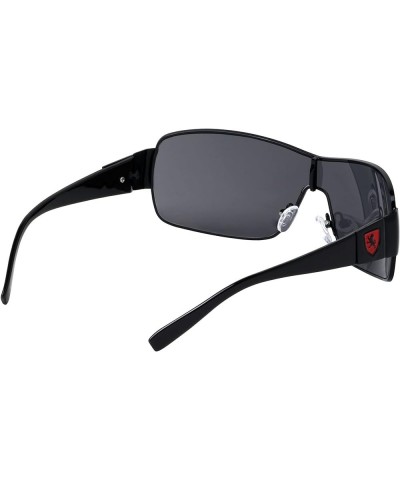 Impact - One Piece Shield Sunglasses Black $18.85 Wayfarer