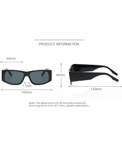 Men and Women Outdoor Vacation Decorative Fashion Wear Sunglasses (Color : C, Size : 1) 1 F $16.24 Designer