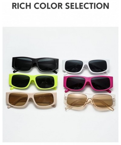 Men and Women Outdoor Vacation Decorative Fashion Wear Sunglasses (Color : C, Size : 1) 1 F $16.24 Designer