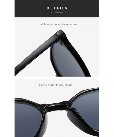 Men and Women Outdoor Vacation Sunglasses Beach Shopping Trend UV400 Sunglasses (Color : D, Size : 1) 1 C $17.15 Designer