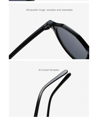 Men and Women Outdoor Vacation Sunglasses Beach Shopping Trend UV400 Sunglasses (Color : D, Size : 1) 1 C $17.15 Designer