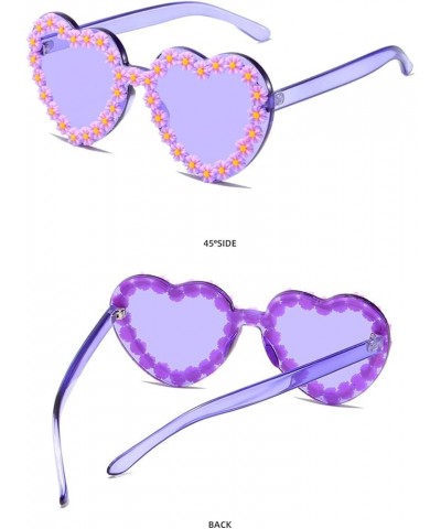 Funny Party Women Sunglasses, Heart Shaped Holiday Beach Party Glasses (Color : A, Size : Medium) Medium D $14.53 Designer