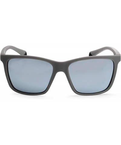 Men's Injected Sun Glasses Round Sunglasses Grey/Other / Smoke Polarized $41.04 Square