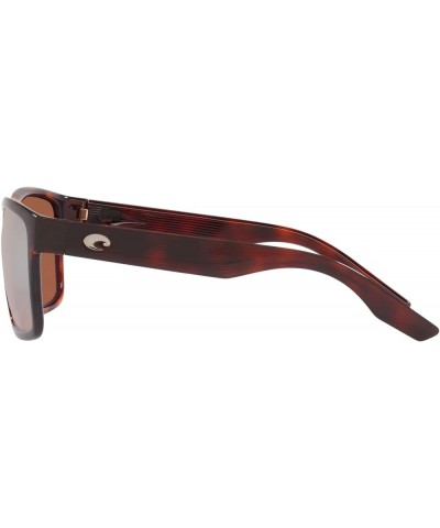 mens Paunch Xl Square Sunglasses Tortoise/Copper Silver Mirrored Polarized-580p $71.54 Square