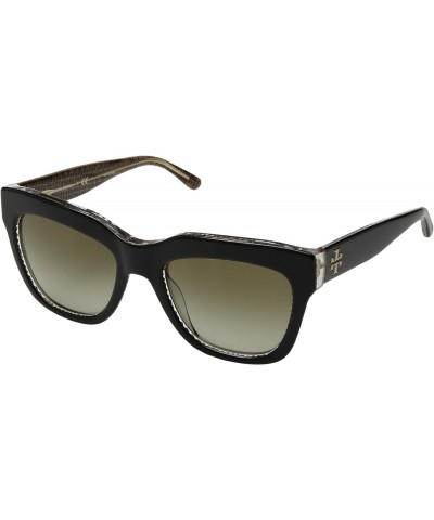 TY7126 Sunglasses 174013-53 - Black Crystal On Raffia Frame, Smoke TY7126-174013-53 $57.30 Rectangular