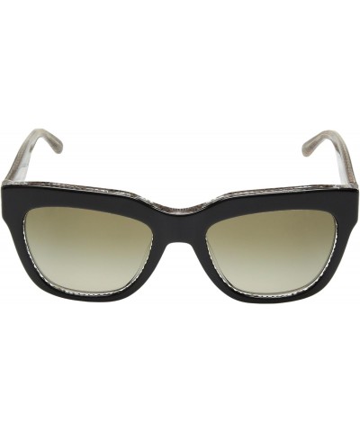 TY7126 Sunglasses 174013-53 - Black Crystal On Raffia Frame, Smoke TY7126-174013-53 $57.30 Rectangular