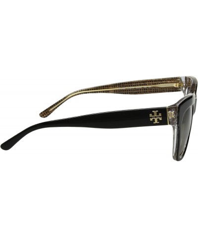 TY7126 Sunglasses 174013-53 - Black Crystal On Raffia Frame, Smoke TY7126-174013-53 $57.30 Rectangular