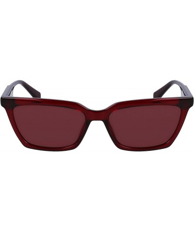 Jeans Men's Modern Sunglasses 603 Burgundy $34.02 Designer