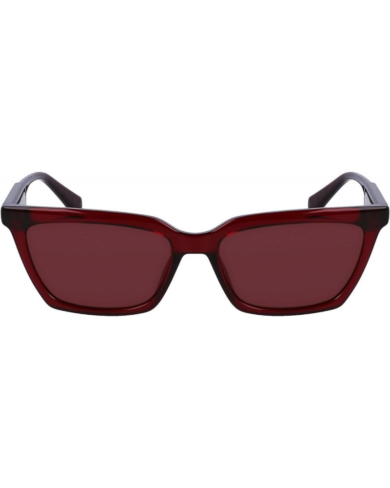 Jeans Men's Modern Sunglasses 603 Burgundy $34.02 Designer