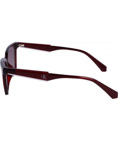 Jeans Men's Modern Sunglasses 603 Burgundy $34.02 Designer