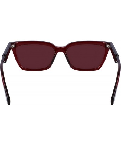 Jeans Men's Modern Sunglasses 603 Burgundy $34.02 Designer