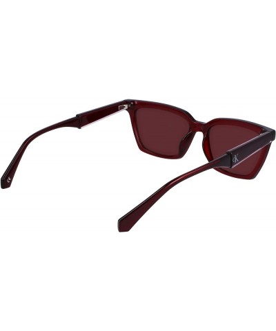 Jeans Men's Modern Sunglasses 603 Burgundy $34.02 Designer