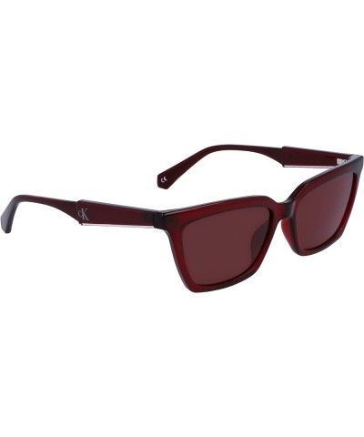 Jeans Men's Modern Sunglasses 603 Burgundy $34.02 Designer