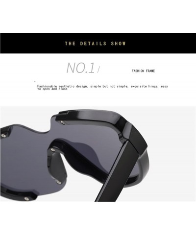 Men and Women Fashion Outdoor Driving Cycling Sunglasses (Color : A, Size : 1) 1 F $12.75 Sport