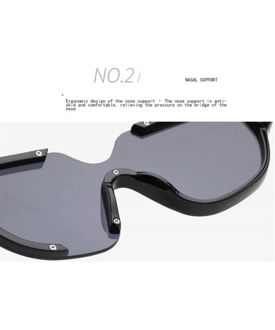 Men and Women Fashion Outdoor Driving Cycling Sunglasses (Color : A, Size : 1) 1 F $12.75 Sport