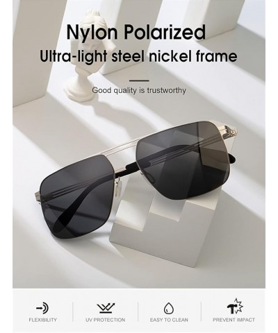 Polarized Men and Women Driving Sunglasses Outdoor Sun Shading Beach Glasses (Color : B, Size : Medium) Medium B $21.90 Designer