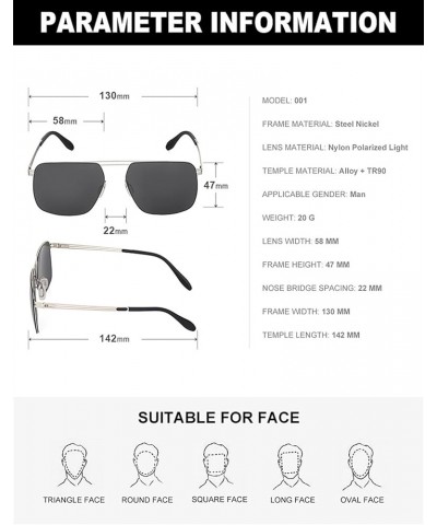 Polarized Men and Women Driving Sunglasses Outdoor Sun Shading Beach Glasses (Color : B, Size : Medium) Medium B $21.90 Designer