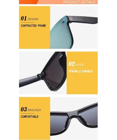 Fashion Woman Large Frame Sunglasses Outdoor Vacation Beach Driving Sunglasses (Color : B, Size : 1) 1 C $18.34 Designer